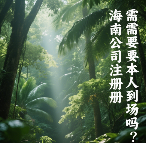 海南公司注册需要本人到场吗？